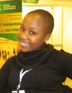 Phethang Mabeba, Project 90 delegate to COP19 Cape Town